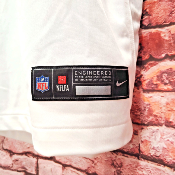 Carolina Panthers Jersey Mens Medium White Nike NFL Football Sports Short Sleeve - Picture 7 of 8